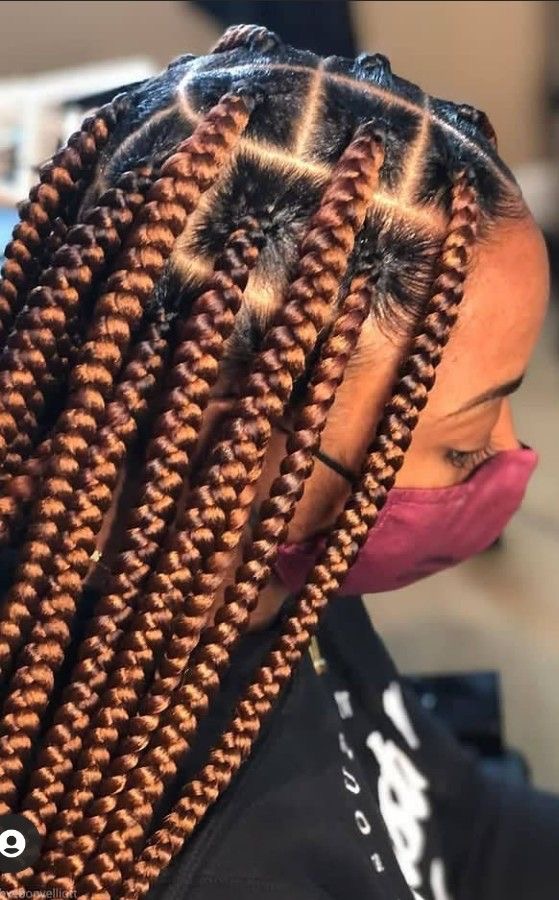 Thick box braid