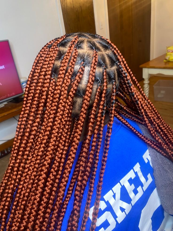 Ginger box braid